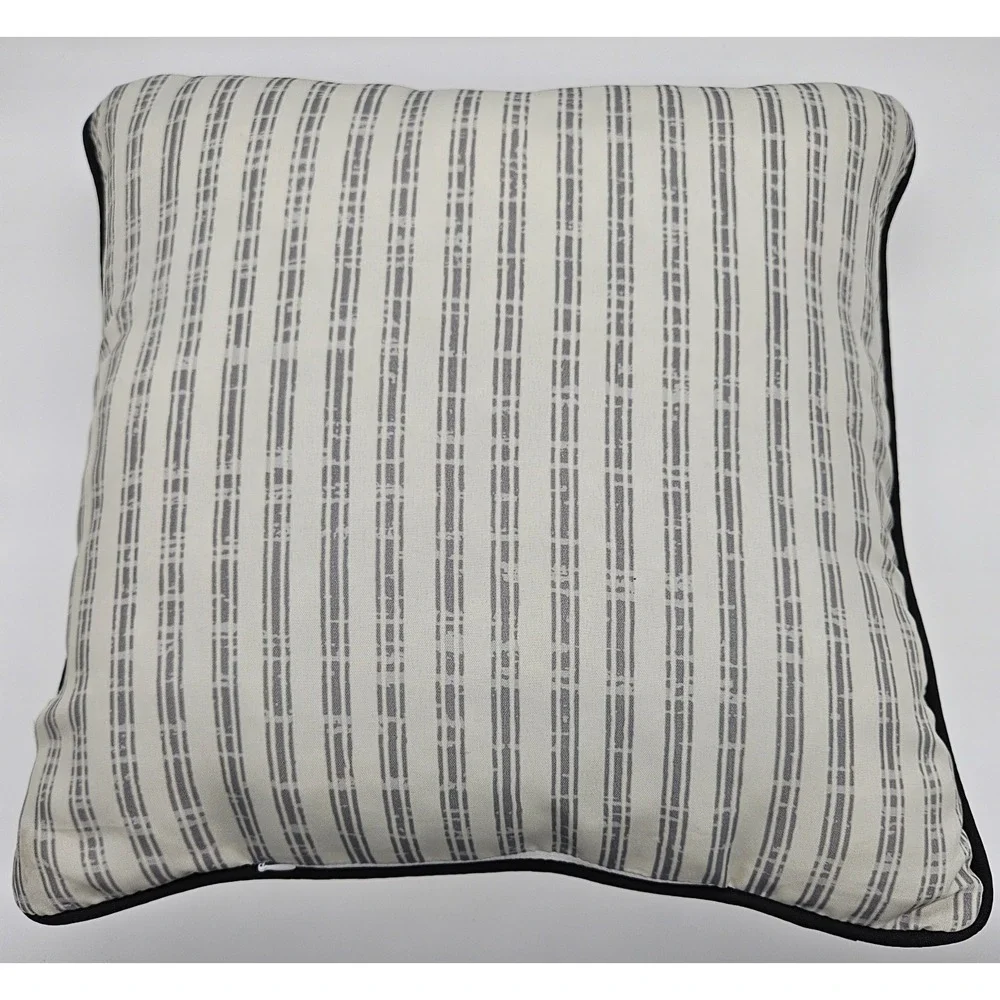 The Fresh Market Vintage‎ Red Truck Dog Farmhouse Throw Pillow 12x12 Reversible